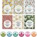Exsens Gourmet Warming Massage Oil 6 Sampler Pack - 3ml Each - Non-Staining, All Natural, Vegan - Flavored Massage Oil - One Time Use - Pack of 6 - Buy Online on GoSupps.com