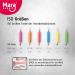 Interdental Brush Blue - Mara Expert 0.6mm ISO 3 Medium | 8 Bioplastic Brushes for Interdental Spaces | Mint Taste with Chlorhexidine & Fluoride | 1 Pack - Buy Online on GoSupps.com