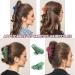 8 Pcs 4.3 Inch Multicolor Hair Claw Clips for Thick Hair - Strong Grip, Large Size - Women's Styling Accessories for Daily Use - Buy Online on GoSupps.com