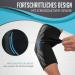 Kinetic Evolution Elbow Bandage for Men & Women | Sports Compression Support for Elbow Pain Relief | Breathable & Stabilized | Ideal for Tennis Volleyball Golf & More - Buy Online on GoSupps.com