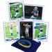 Justin Herbert Football Cards (5) Assorted Bundle - Los Angeles Chargers Trading Card Gift Set