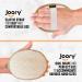 JOORY Natural Exfoliating Loofah Sponge - 3 Pack Egyptian Body Scrubber | Biodegradable Shower Luffa Pad - Buy Online on GoSupps.com
