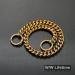 W/W Lifetime Choke Chain Dog Collar 10MM Cuban Link Dog Chain for Pitbull Choke Collar 18K Gold Metal Stainless Steel Heavy Duty Slip Dog Collars for Small Dogs (10MM 20") 20" (Can Over Head 18"-20") - Buy Online on GoSupps.com