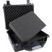 Tactical45 Hard Case with Foam Weatherproof Black Hard Carrying Case for Outdoors and Traveling 16 x 13 x 7in Foam Case - Buy Online on GoSupps.com