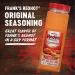 Frank's RedHot Original Seasoning 21.2 oz - Garlic Cayenne Pepper Blend for Dry-Rubs - 1.32 lb Container - Buy Online on GoSupps.com
