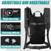 SHARKMOUTH Tactical Hydration Pack Backpack - 2L BPA Free Water Bladder, Military Daypack for Outdoor Activities - Black - Buy Online on GoSupps.com