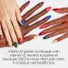 CND Vinylux Longwear Black Nail Polish - Gel-like Shine, Chip Resistant Color Black Pool 105 - Buy Online on GoSupps.com