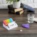 e-Pill 4x Daily Weekly Pill Organizer with Timer | Best Vitamin & Medicine Reminder Box - Buy Online on GoSupps.com
