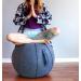 Vivora Luno Felt Exercise Ball Chair - Standard Size for Home Offices - Balance Training & Yoga Anthracite - Buy Online on GoSupps.com