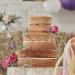 Ginger Ray Just Married Wedding Wooden Cake Topper Boho