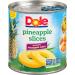 Dole Canned Sliced Pineapple in Pineapple Juice 398 ml Can Sliced Pineapple 398ml - Buy Online on GoSupps.com