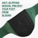 Plantar Fasciitis Gel Heel Protectors for Men & Women | Anti-Slip Heel Cups & Cushion Support for Pain Relief | Foot Fatigue Relief | Size W 4.5-9 / M 5-8 - Black - Buy Online on GoSupps.com