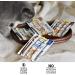 Gimcat Sticks Salmon & Trout - High Meat Sugar-Free Soft Caus Sticks - 1 Pack (4 Sticks) - Premium Cat Treats for Healthy Pets - Buy Online on GoSupps.com