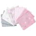 TupTam Baby Muslin Diapers Burp Cloths 70x80 5-pack / 10-pack Color: Girls 5 Number of Pieces: 10-pack 10-pack Girls 5