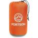 Portson Camping Hammock - Double Hammock for Backpacking Travel in Madison | Portable Hammock with Tree-Friendly Straps - Orange & Gray - Buy Online on GoSupps.com