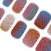 Danni & Toni half hardened gel nail foils (Twilight) Colorful color mixture color mixture uv gel nail foil nail ticker nail design nail foil self-adhesive wraps 28 sticker Twilight-DE