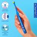 Curaprox CS 708 Implant Toothbrush - 7 Tuft Fine Curen Bristles for Braces Prostheses & Implants - Blue & Yellow - Buy Online on GoSupps.com