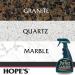 Hopes Perfect Granite & Marble Countertop Cleaner Stain Remover and Polish - 22oz (Pack of 2) - Buy Online on GoSupps.com