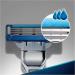 Gillette Mach3 Turbo Razor Blades Men Pack of 4 Razor Blade Refills Stronger Than Steel Blades Enhanced Lubrastrip - Buy Online on GoSupps.com