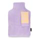 Zhu-Zhu Hot Bottle Body Warmer - Microwavable Lavender Wheat Bag - Lilac Lilac Fleece