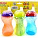 Nuby No Spill Easy Grip Sippy Cups 10 Oz - 3 Pack | Leak Proof Design - Buy Online on GoSupps.com