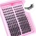 Cat Eye Lash Clusters | Wispy & Fluffy Eyelash Extensions C Curl - Winifred (10-18mm) | Natural Look | International Shipping - Buy Online on GoSupps.com