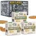 Proudly Pure Parmesan Cheese Crisps - Keto Snacks Zero Carb Crunchy Delicious Healthy 100% Natural Aged Cheesy Parm Chips Wheat & Gluten Free Keto Crackers Low Carb Snacks (Pesto, 3 Pack) Pesto 1 Count (Pack of 1)