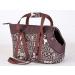 PillowPrim Dog Bag Carrying Bag for Small and Medium Dog Puppy Cat for Walking - Size LL - 34 90 Text Print