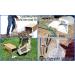 Lawn Bag Funnel and Chute for Easy Leaf Raking | Holds Bags Open for Filling | Foldable & Water Resistant | Leaf2Bag USA Made - Buy Online on GoSupps.com