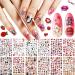 Lips Nail Art Stickers - Valentine's Day Decals for Women and Girls - Buy Online on GoSupps.com