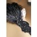 Coucoland 1920s Black Flapper Headband - Great Gatsby Women's Costume Accessory for Carnival - Buy Online on GoSupps.com