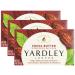 Yardley London Nourishing Bath Soap Bar Cocoa Butter Helps Soften Dry Skin with Pure Cocoa Butter Shea Butter & Vitamin E 4.0 oz Bath Bar 1 Soap Bar (Pack of 3) 4 Ounce (Pack of 3)
