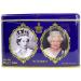 English Breakfast Tea in Queen Elizabeth II Tin - 40 Count (1 Pack) | Premium Black Tea - Buy Online on GoSupps.com