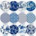 Whaline Chinoiserie Pattern Paper - 24 Sheets Blue China Scrapbook Specialty Paper - Buy Online on GoSupps.com