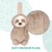 GUND Baby Lil Luvs Tuck-Away Lovey Reese Sloth Plush Toy | Ultra Soft Animal Blanket for Babies & Newborns - International Shipping - Buy Online on GoSupps.com