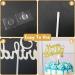 2 Pcs Happy Birthday Cake Toppers Personalised Rose Gold Cake Decorations Balloon Cake Topper Stars Heart Birthday Cake Decorations for Girls Boy Women Men (Pink/Gold) - Buy Online on GoSupps.com