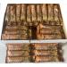 NY Coffee 3 in 1 sachets 100 servings in a box - Salted caramel whitener sugar instant coffee sachets for home or office use.