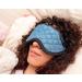 Bewell Adjustable Eye Mask for Travel and Sleep Aid - Gray Blue - Buy Online on GoSupps.com
