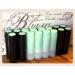 20 PEPPERMINT Flavored Lip Balms in Clear or Black Tubes Wholesale Bulk Prefilled (Black Tubes)