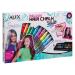 ALEX Toys - Spa Fun Tattoo's and More Deluxe Hair Chalk Salon Activity Kit with 12-Pens 738X