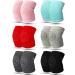 SATINIOR 6 Pairs Crawling Knee Pads Anti-Slip Baby Knee Protectors Toddlers Leg Warmers L Black Gray Green