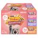 Friskies Poultry Wet Cat Food in Gravy Variety Pack 3 Flavours - 156 g Can (24 Pack)