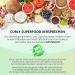 Curly Superfood Organic Chlorella Powder 500g - 100% Pure & Natural - Raw Food Quality for Smoothies Juices & Recipes - International Shipping Available - Buy Online on GoSupps.com