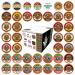 Flavored Decaf Coffee Pods Variety Pack, Great Mix of Decaffeinated Coffee Pods Compatible with all Keurig K Cups Brewers, 40 Count Bulk Pack