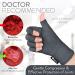 iMedic Arthritis Gloves - 1 Pair Fingerless Compression Gloves for Pain Relief - Women & Men - Small Grey - Buy Online on GoSupps.com