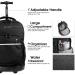 J World New York Sunrise Rolling Backpack - Black, One Size, 18 - Buy Online on GoSupps.com