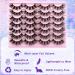 Mavphnee 20mm Fluffy 8D Curl False Eyelashes - 14 Pairs Pack - Wispy & Dramatic Styles - Buy Online on GoSupps.com