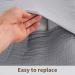 HOMBYS Muslin Baby Lounger Cover 2 Pack - 100% Cotton Slipcover for Infant Pillow (Blue & Grey) - Buy Online on GoSupps.com