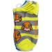 Pokemon Boys 5 Pack No Show Socks - Big Boys 9-11 - Assorted Grey Stripe - Buy Online on GoSupps.com