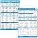 Quickfit Exercise Poster Set (Bodyweight Vol 1 & 2) - 10 Laminated Workout Posters for Hantel Suspension Kettlebell and More - Perfect for Home Gym Yoga & Stretching - Buy Online on GoSupps.com